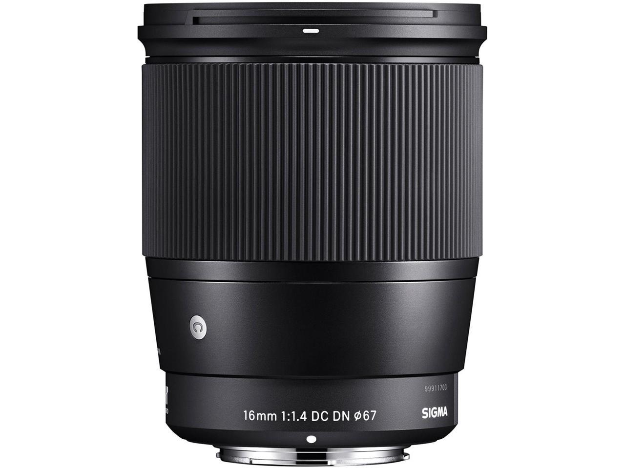 Sigma 16mm F1.4 DC DN Contemporary Lens for Sony E mount