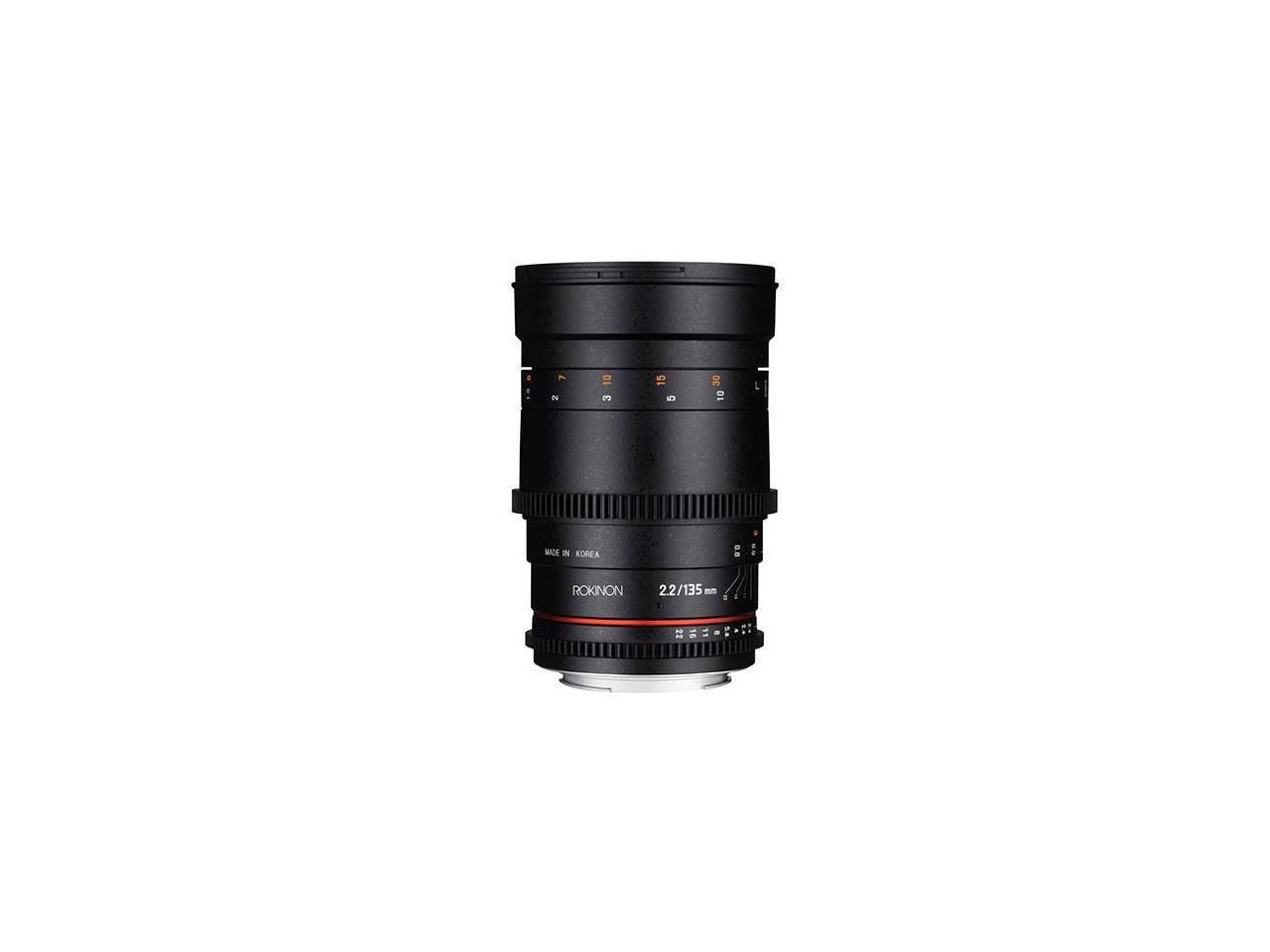 Rokinon 135mm T2.2 Cine DS Ultra Multi Coated Lens for Sony E-Mount #DS135M-NEX