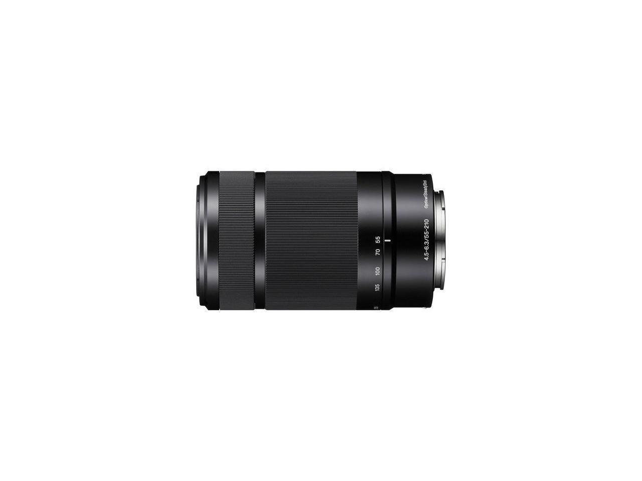 Sony E-Mount 55-210mm F4.5-6.3 Lens for Sony E-Mount / NEX Cameras (Black)