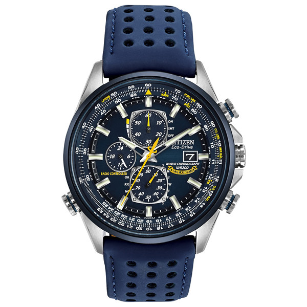 Citizen Eco-Drive World Chronograph A-T Mens Watch